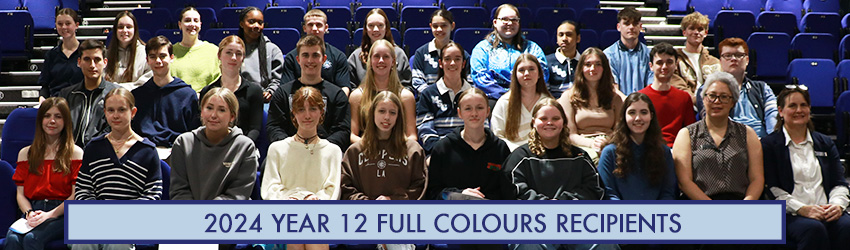 2024 Year 12 Colours Evening for Semester 1